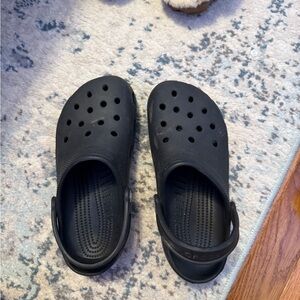 Crocs Kids Black Clogs
